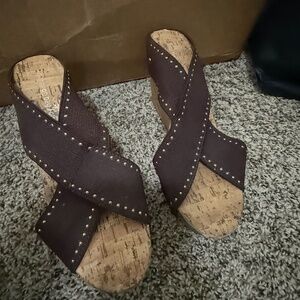 Fun Summer Strappy Sandal Wedges